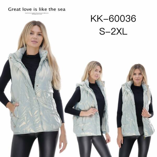 Kamizelka damskie Roz S-2XL, 1 Kolor Paczka 5 szt