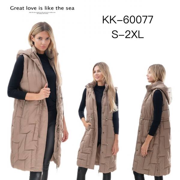 Kamizelka damskie Roz S-2XL, 1 Kolor Paczka 5 szt