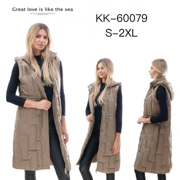 Kamizelka damskie Roz S-2XL, 1 Kolor Paczka 5 szt