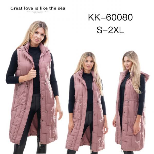Kamizelka damskie Roz S-2XL, 1 Kolor Paczka 5 szt