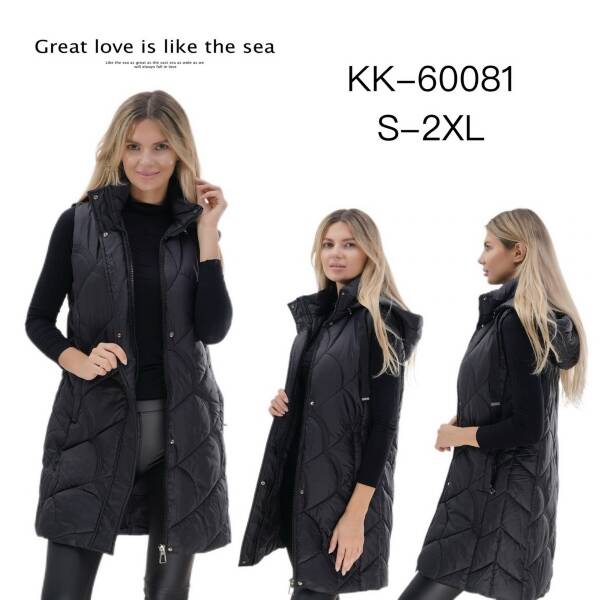 Kamizelka damskie Roz S-2XL, 1 Kolor Paczka 5 szt