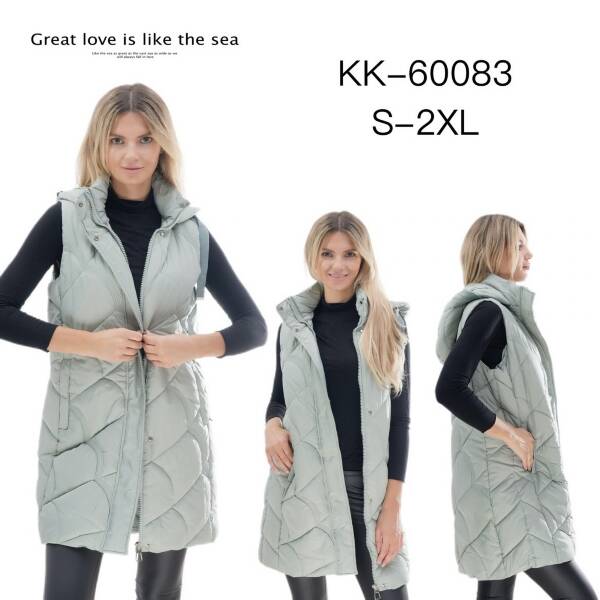 Kamizelka damskie Roz S-2XL, 1 Kolor Paczka 5 szt