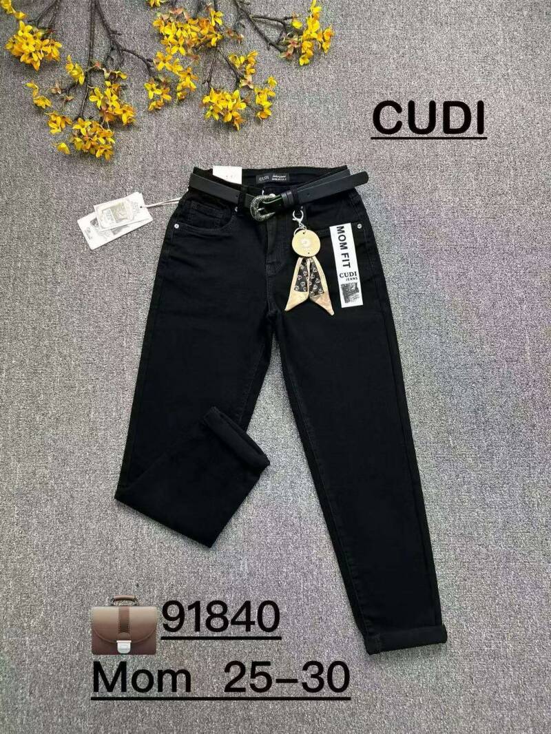 Spodnie damskie jeansy Roz 25-30, 1 Kolor Paczka 10 szt