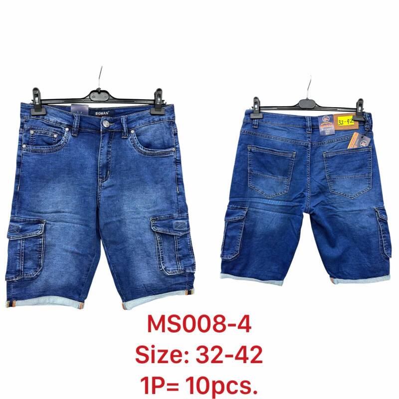 Spodenki męskie Jeans Roz 32-42, Paczka 10 szt