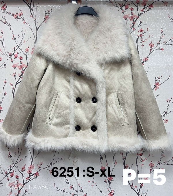 Kurtka alpaka damska Roz S-XL, 1 Kolor Paczka 5 szt