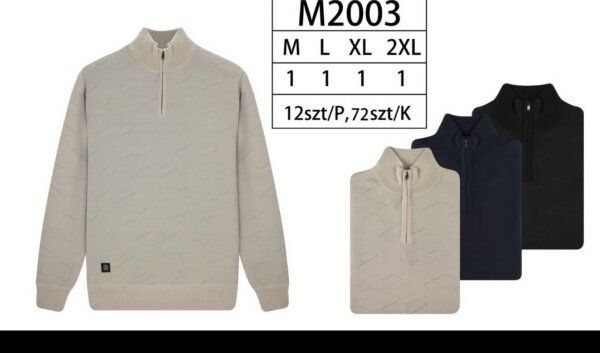 Swetry męska Roz M-2XL, Mix Kolor Paczka 12 szt