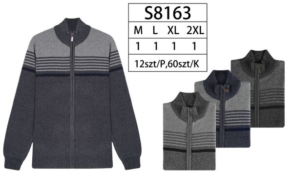Swetry męska Roz M-2XL, Mix Kolor Paczka 12 szt