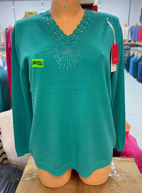 Swetry damskie Roz L-3XL, Mix Kolor .Paczka 10 szt