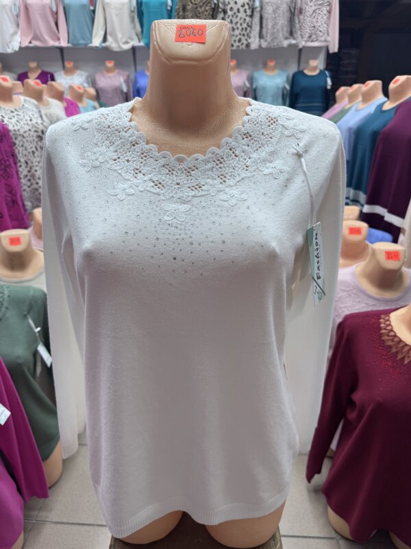 Swetry damskie Roz L-3XL, Mix Kolor .Paczka 10 szt
