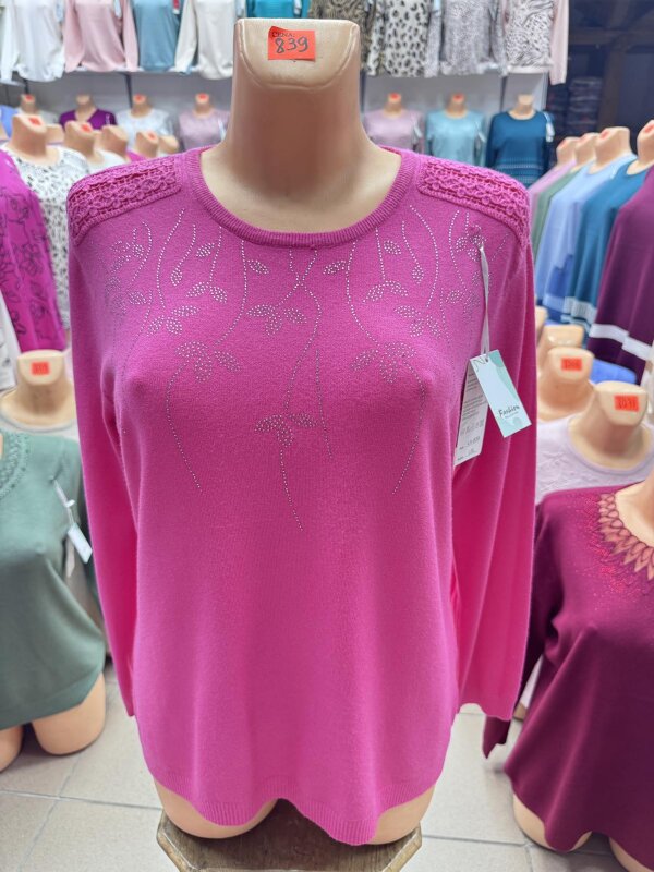Swetry damskie Roz L-3XL, Mix Kolor .Paczka 10 szt
