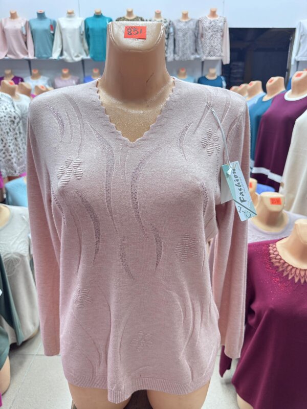 Swetry damskie Roz L-3XL, Mix Kolor .Paczka 10 szt