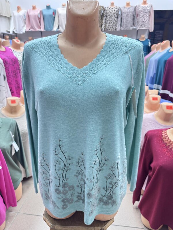 Swetry damskie Roz L-3XL, Mix Kolor .Paczka 10 szt