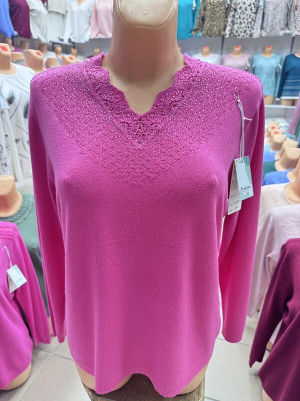 Swetry damskie Roz L-3XL, Mix Kolor .Paczka 10 szt