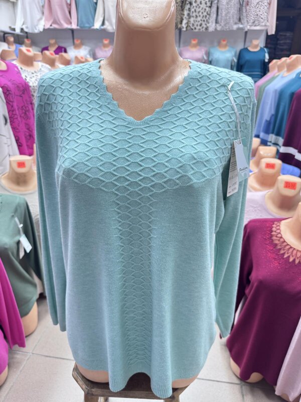 Swetry damskie Roz L-3XL, Mix Kolor .Paczka 10 szt