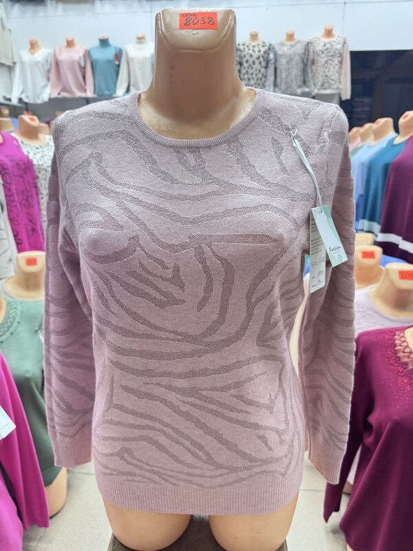 Swetry damskie Roz L-3XL, Mix Kolor .Paczka 10 szt