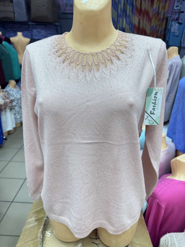 Swetry damskie Roz L-3XL, Mix Kolor .Paczka 10 szt