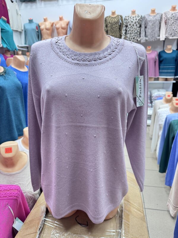 Swetry damskie Roz L-3XL, Mix Kolor .Paczka 10 szt