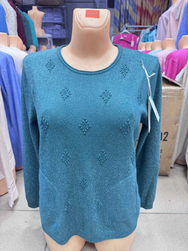 Swetry damskie Roz L-3XL, Mix Kolor .Paczka 10 szt