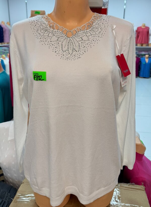 Swetry damskie Roz L-3XL, Mix Kolor .Paczka 10 szt