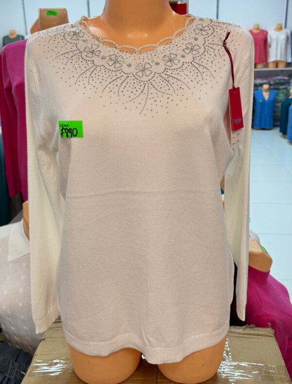 Swetry damskie Roz L-3XL, Mix Kolor .Paczka 10 szt