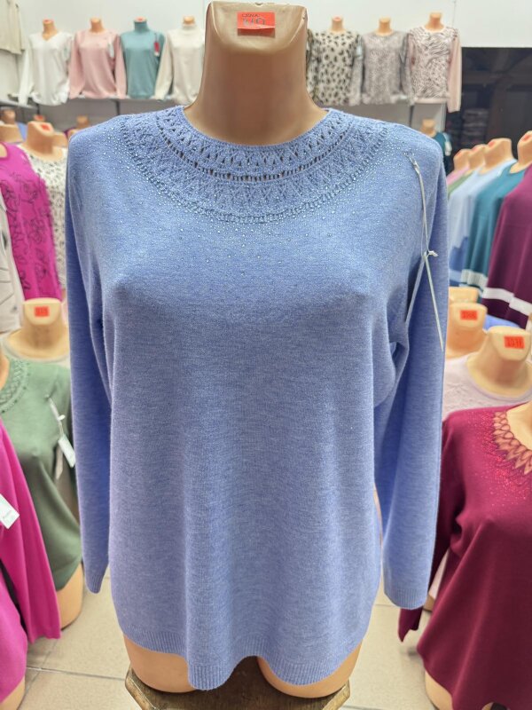 Swetry damskie Roz L-3XL, Mix Kolor .Paczka 10 szt