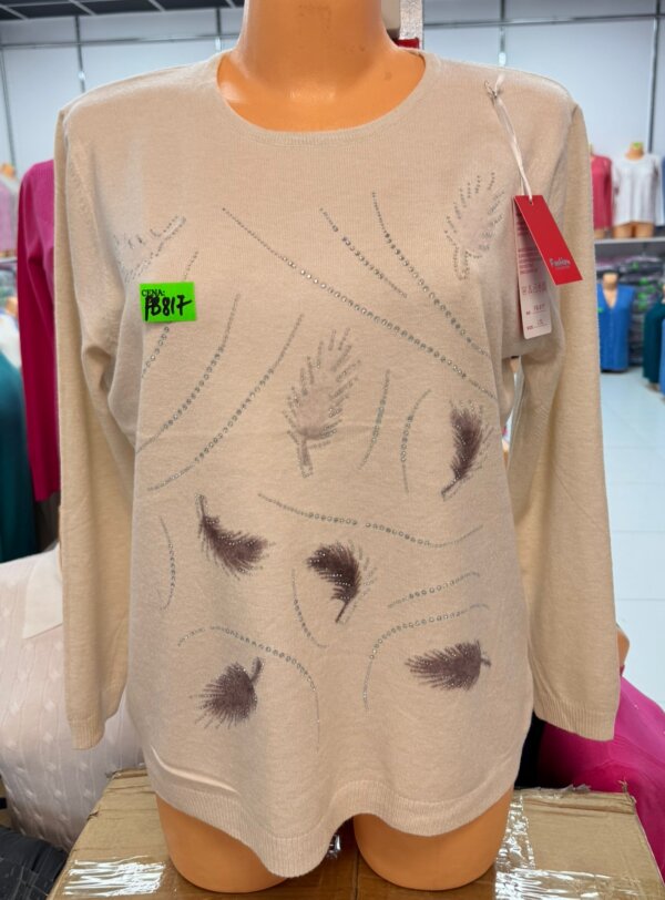 Swetry damskie Roz L-3XL, Mix Kolor .Paczka 10 szt