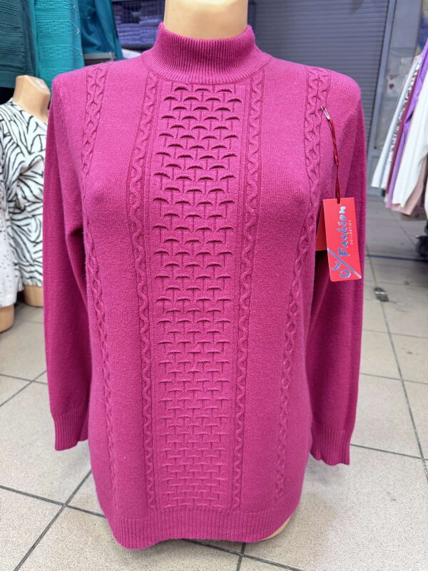 Swetry damskie Roz L-3XL, Mix Kolor .Paczka 10 szt