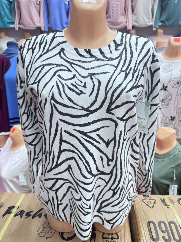 Swetry damskie Roz L-3XL, Mix Kolor .Paczka 10 szt