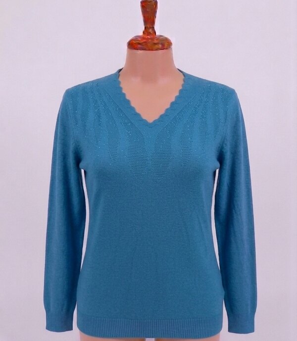 Swetry damskie Roz M-2XL, Mix Kolor .Paczka 10 szt