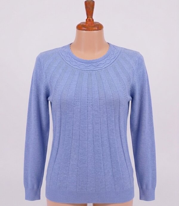 Swetry damskie Roz M-2XL, Mix Kolor .Paczka 10 szt
