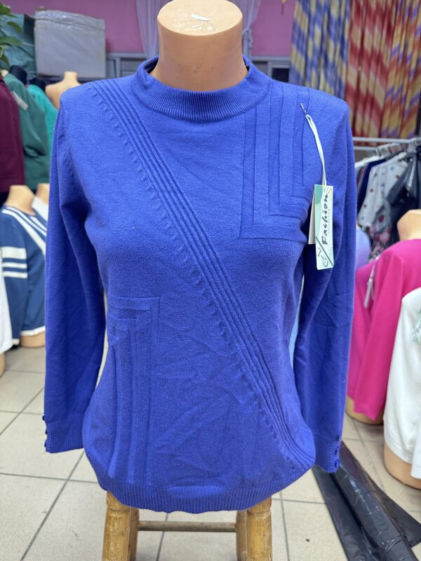Swetry damskie Roz M-2XL, Mix Kolor .Paczka 10 szt