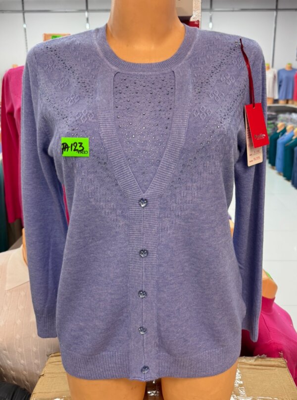 Swetry damskie Roz M-2XL, Mix Kolor .Paczka 10 szt