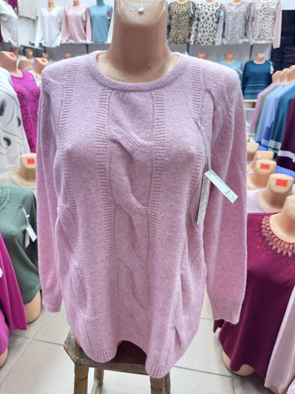 Swetry damskie Roz L-3XL, Mix Kolor .Paczka 12 szt
