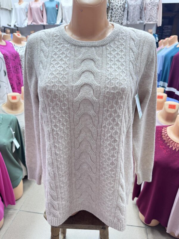 Swetry damskie Roz L-3XL, Mix Kolor .Paczka 12 szt