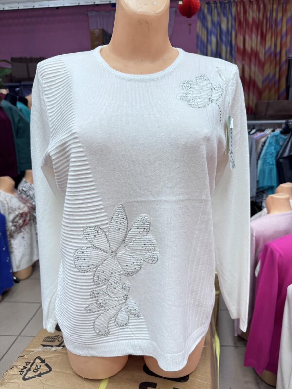 Swetry damskie Roz L-3XL, Mix Kolor .Paczka 10 szt