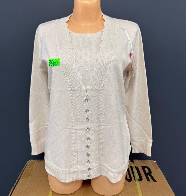 Swetry damskie Roz L-3XL, Mix Kolor .Paczka 10 szt