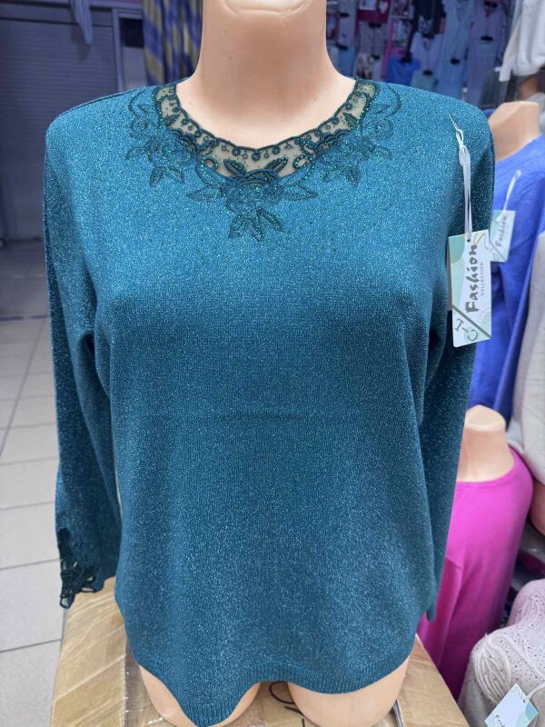 Swetry damskie Roz L-3XL, Mix Kolor .Paczka 10 szt