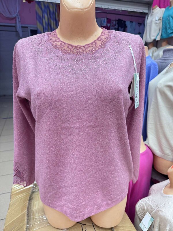 Swetry damskie Roz L-3XL, Mix Kolor .Paczka 10 szt