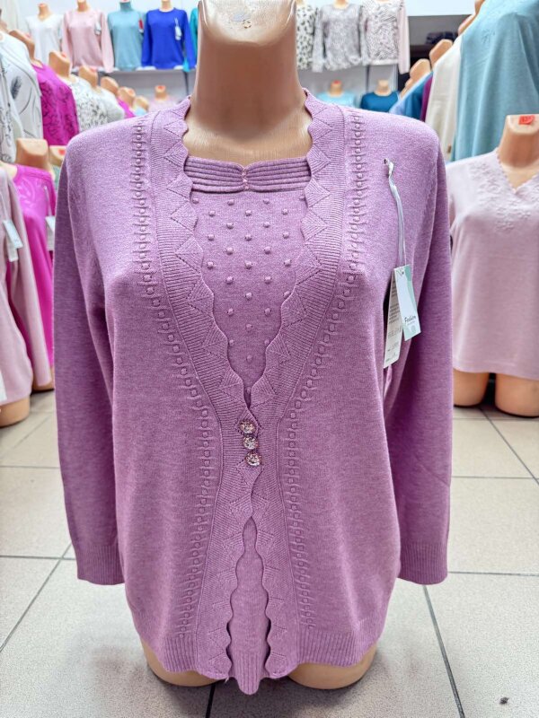 Swetry damskie Roz L-3XL, Mix Kolor .Paczka 10 szt