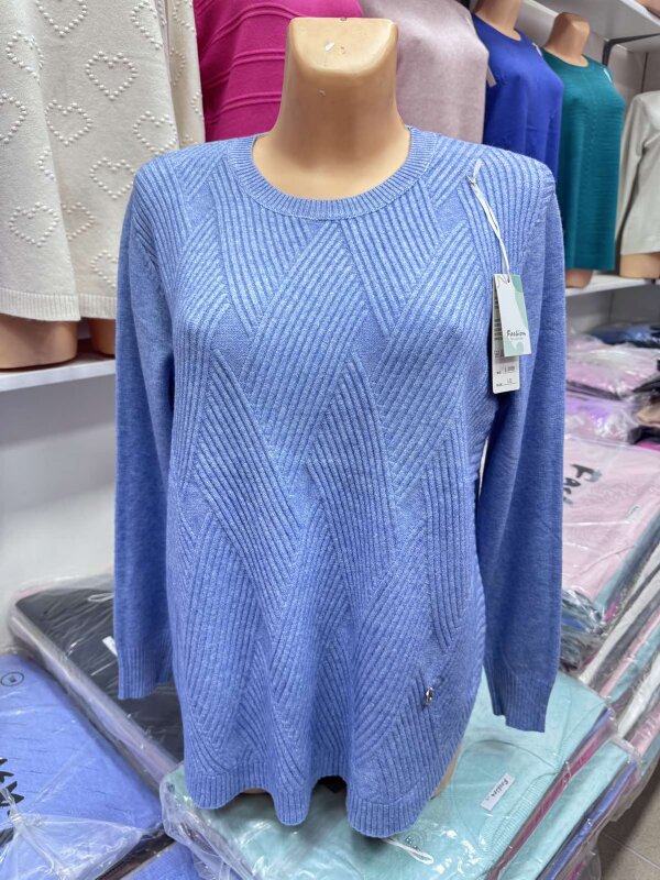 Swetry damskie Roz L-3XL, Mix Kolor .Paczka 10 szt