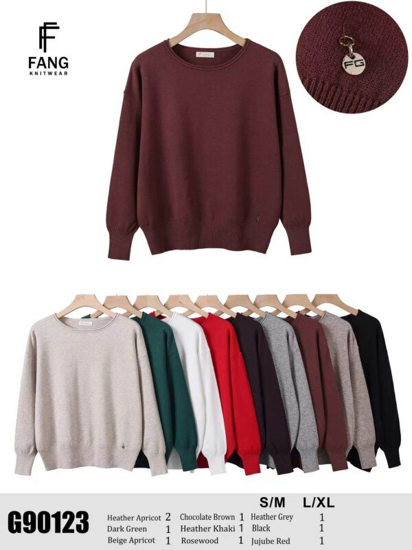 Swetry damskie Roz S/M-L/XL, Mix Kolor .Paczka 10 szt