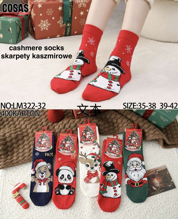 Skarpety damskie Roz 35-42, Mix kolor Paczka 40 szt
