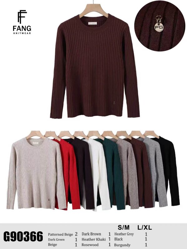 Swetry damskie Roz S/M-L/XL, Mix Kolor .Paczka 10 szt