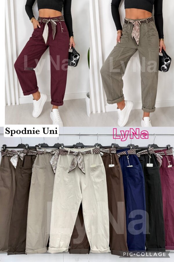 Spodnie damskie (Włoskie produkt) Roz Standard, Mix Kolor Paczka 5 szt