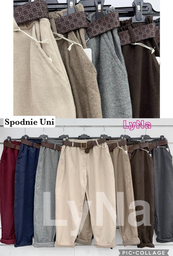 Spodnie damskie (Włoskie produkt) Roz Standard, Mix Kolor Paczka 5 szt