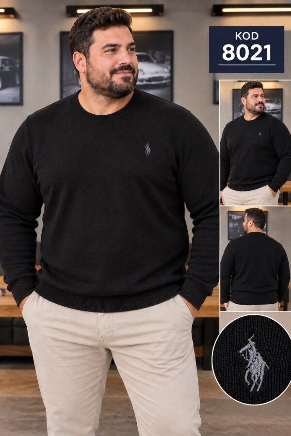 Swetry męska Roz 3XL-6XL,1 Kolor Paczka 12 szt