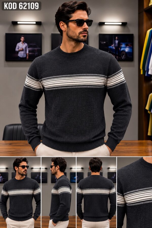 Swetry męska Roz M-2XL,1 Kolor Paczka 12 szt