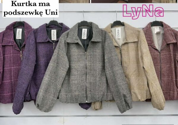 Kurtki damskie (Włoskie produkt) Roz Standard, Mix Kolor Paczka 5 szt