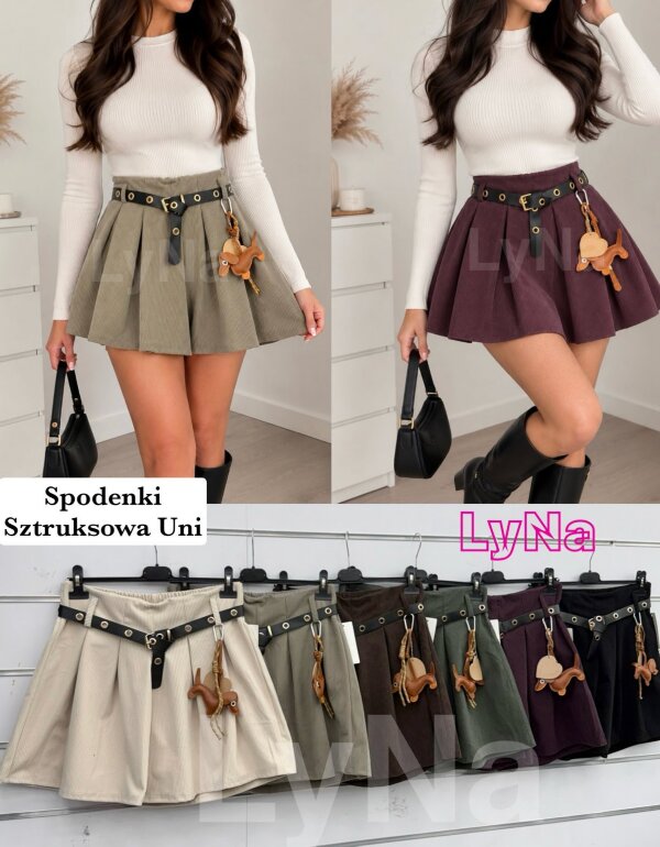 Spódnice damskie (Włoskie produkt) Roz Standard, Mix Kolor Paczka 5 szt