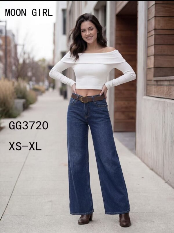 Spodnie damskie jeansy Roz XS-XL, 1 Kolor Paczka 10 szt